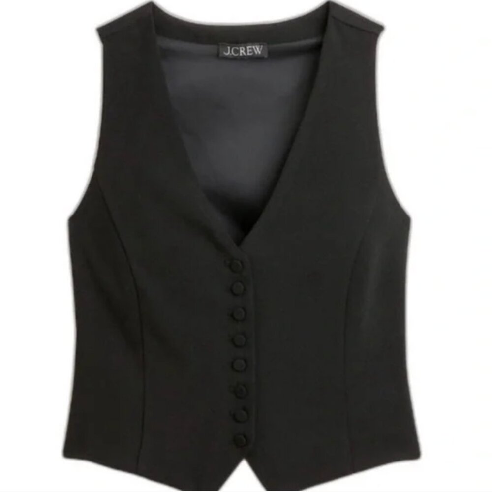Jcrew Button Front Vest - NWT